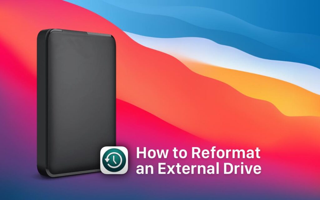 Reformat External Drive Fi